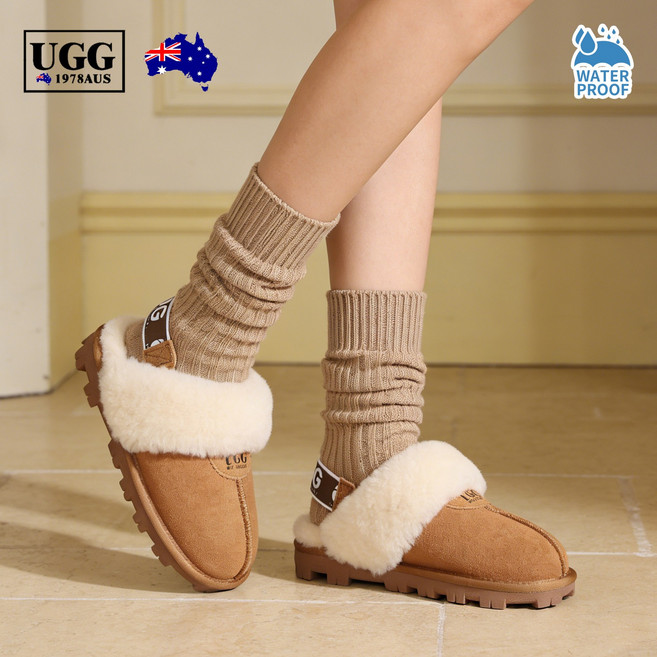 호주 AUS1978 어그 3웨이 탈부착 가능 밴딩 코게트 양모 슬리퍼 AU6002