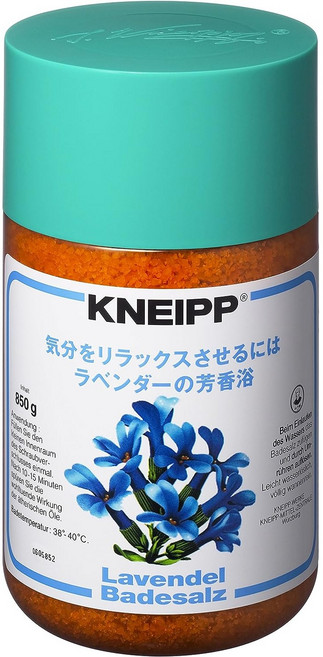 Kneipp 크나이프 바스솔트 입욕제 라벤더 850g, 1개