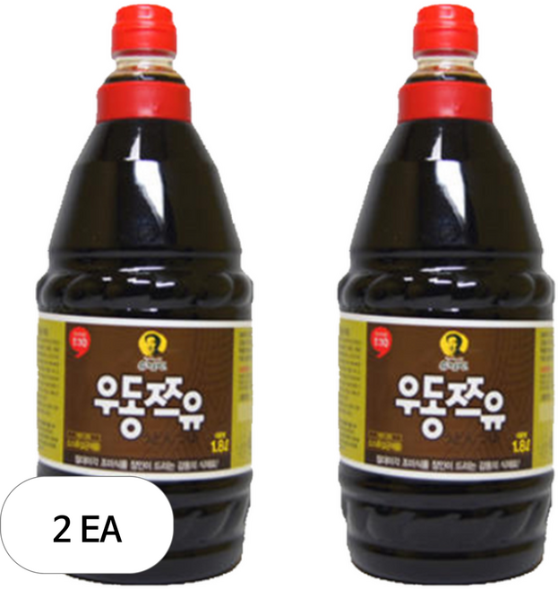 [유경빈 소스] 우동쯔유, 2개, 1.8L