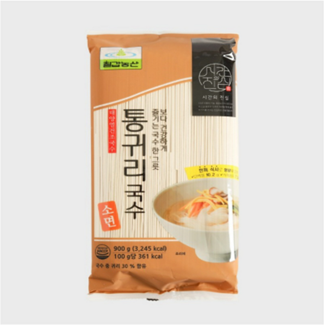 칠갑농산 통귀리국수, 900g, 3개