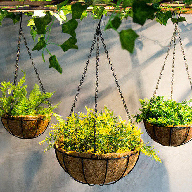 아이가든 코코넛 행잉화분 화분걸이, A형