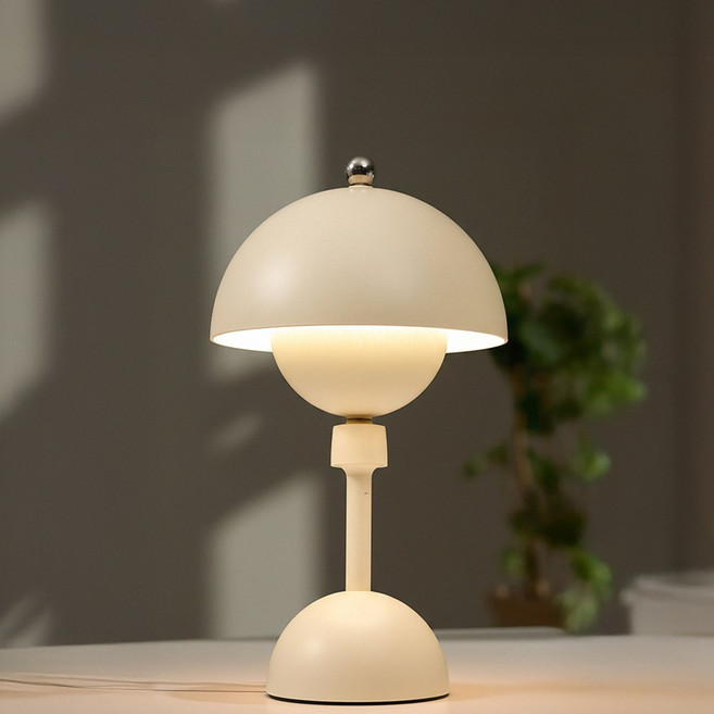 르엘 스위블 조명 무선 LED 침실 수면등 무드등, 버터옐로우