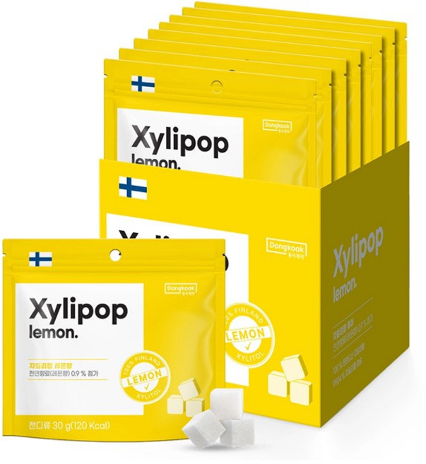 자일리팝 레몬 240g, 1g