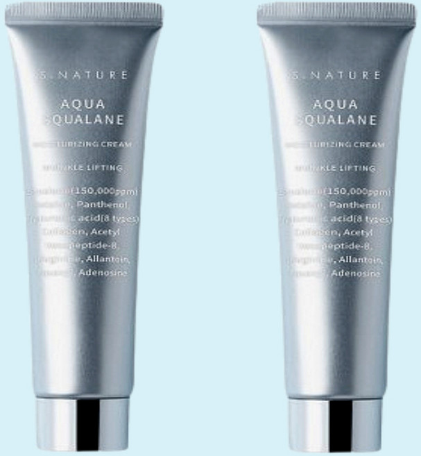 에스네이처 아쿠아 스쿠알란 수분크림, 60ml, 2개