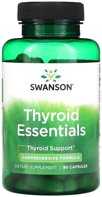 Swanson 갑상선 필수 영양소 캡슐 90정, Swanson갑상선필수영양소캡슐90정, 1개 - 쿠팡