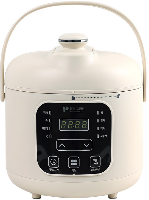 키친아트 허브 압력밥솥 3~4인용, KRC-IR305, 혼합색상