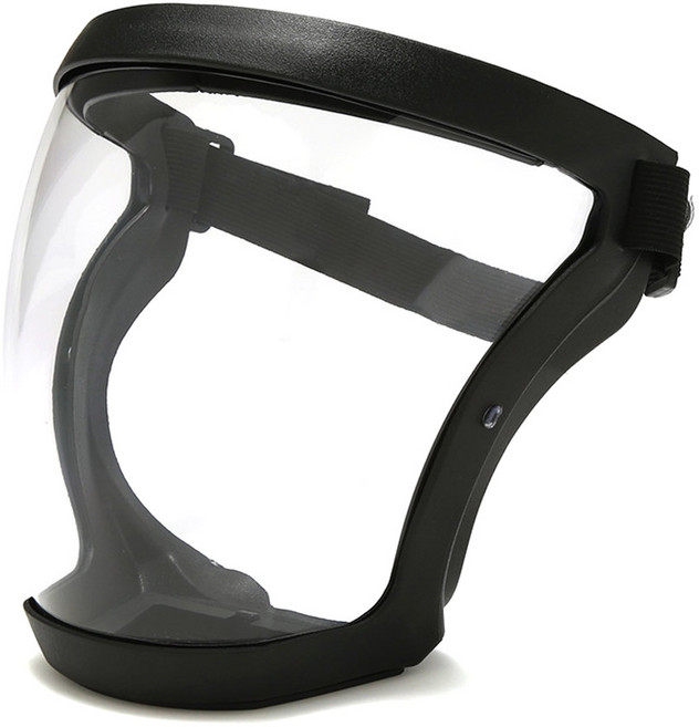 김서림없는 안면 보호 페이스쉴드 보안면 얼굴가리개, 파랑색, 1개