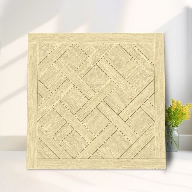 혜신 빈티지 접착식 는데코타일 60X60cm 우드 무늬 pvc 마루 스티커, 5개, BPX-02