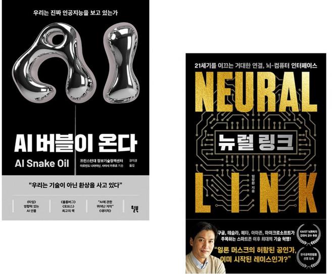 (아르빈드 나라야난) AI 버블이 온다 + (임창환) 뉴럴 링크 (전2권)