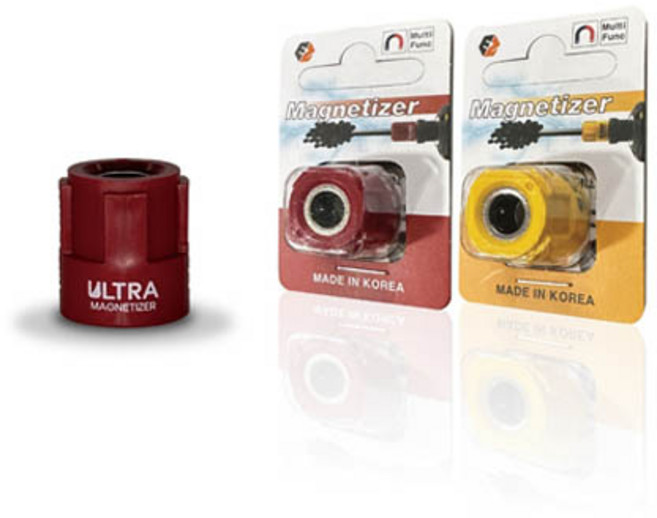 이젠 다기능 초강력 자화기 EQ-110 국산 자화기 자력비트 자석링 드릴비트 1+1, 2개