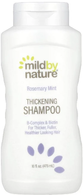 마일드 바이 네이처 Mild By Nature 로즈메리 민트 모발 굵기 개선 샴푸 B-복합체 and 비오틴 473ml(16fl oz) MBN-01231, 로즈마리 민트, 1개, 473ml - 쿠팡