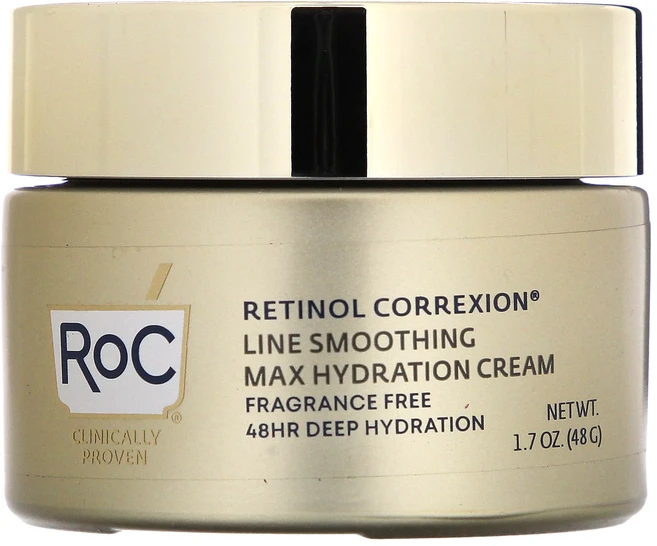 RoC Retinol Correxion 초고보습 크림 향료 무함유 48g(1.7oz) RoC (록), 1개 - 쿠팡