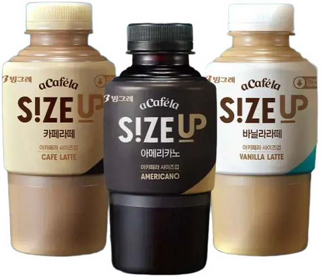 빙그레 아카페라 사이즈업 350ml 20입 (3종 택1), 아카페라 사이즈업 20입 바닐라라떼