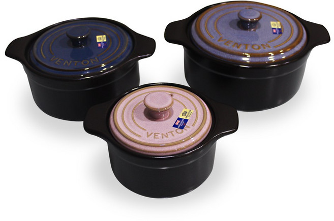 로얄벤톤 뚝배기 내열냄비 내열찜기, 1개, 소