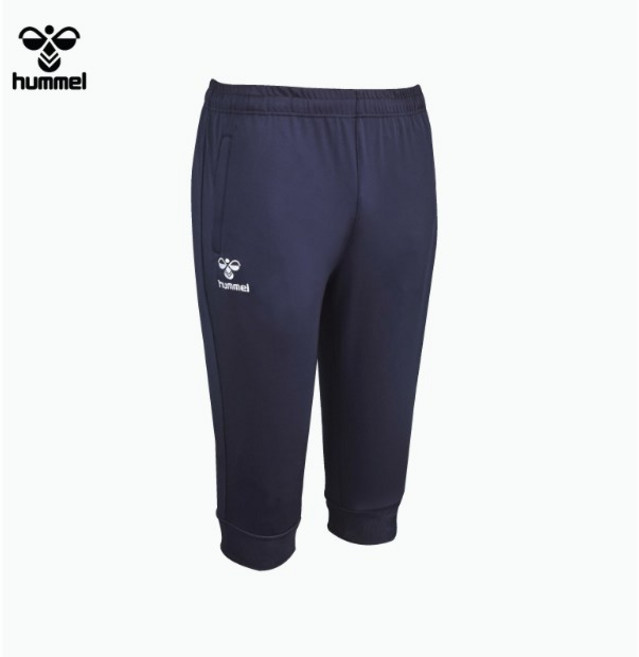 험멜 남여공용 기능성 슬림핏 7부 팬츠 HM-P7527 블랙 네이비