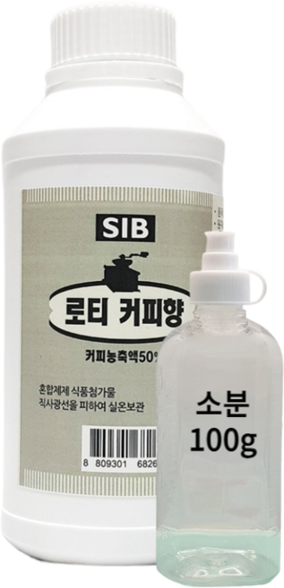 달곰베이킹 로티커피향, 100g, 1개