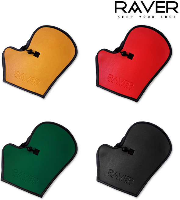 RAVER 레이버 오토바이 여름토시 메쉬 쿨토시 장갑 배달대행 손등보호, 레이버 레트로 그린