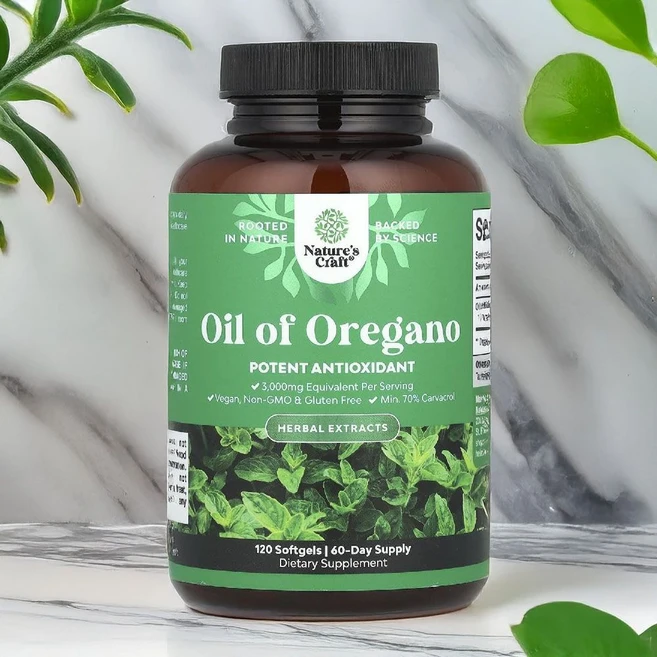 Nature s Craft 네이처스 크래프트 오레가노 오일 효능 120 캡슐, 네이처스 크래프트 오레가노 오일 120소프트젤 소프트젤, 120 개, 1개 - 쿠팡
