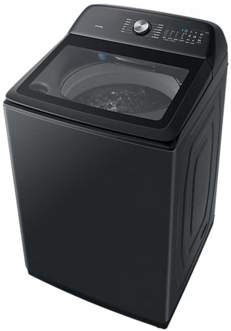 삼성전자 그랑데 통버블 21kg WA21A8376KV 일반 통돌이 세탁기 폐가전무료회수, 블랙