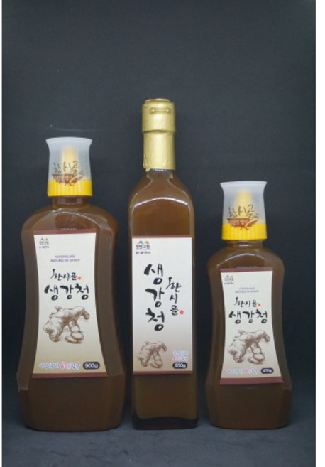[마이농부]전북 진안에서 생강을 직접 재배하여 만든 청년농부 한시골 생강청, 50포, 1개, 50개입