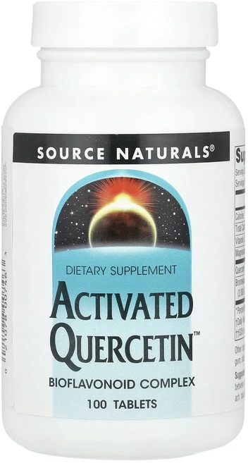 새해 첫좋은선물 Source Naturals Activated Quercetin™ 바이오플라보노이드 복합체 100정 제대로 할인합니다, SourceNaturalsActivatedQuercet, 1 - 쿠팡