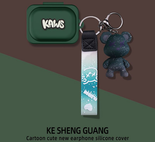 낫싱 이어 a 이어폰 케이스 스트랩 피규어 실리콘 커버, Nothing ear a 보호 케이스, 타입 6, 1개