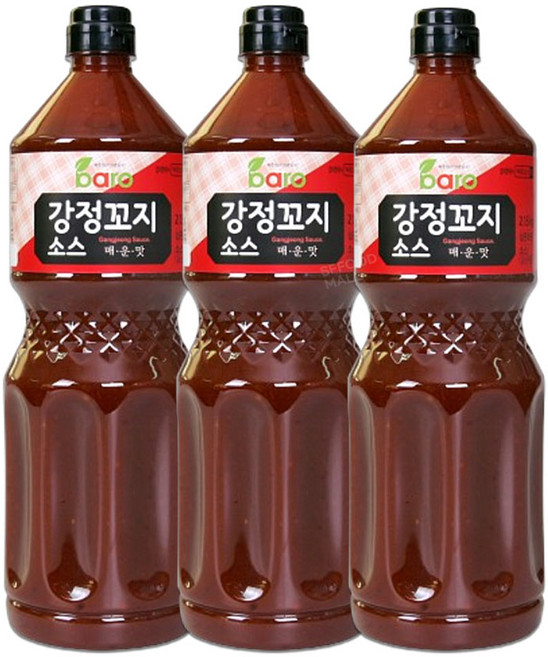 바로 강정꼬지소스(매운맛) 2.15kg x 3개 닭꼬치양념소스