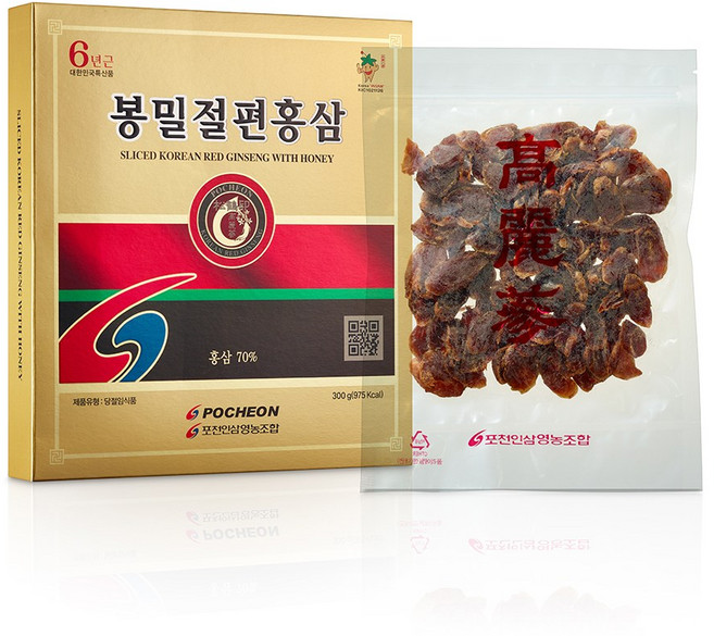 포천홍삼 봉밀절편홍삼 300g, 1개