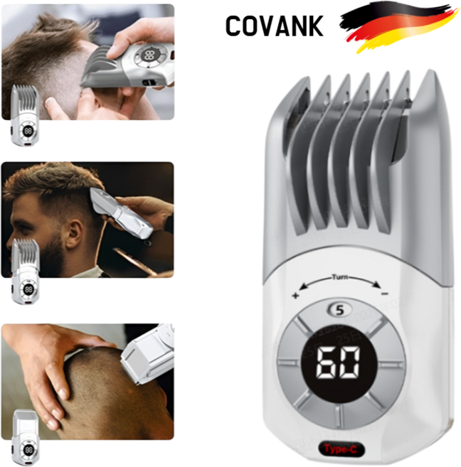 [가정용 이발사] 전동 이발기 마법 도구 가정용 전동 이발기 세라믹 블레이드 휴대용 다기능 정밀 커팅 매직 도구, 전동 이발기*2