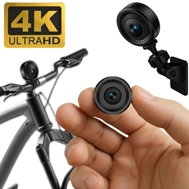 초소형 CCTV 홈캠 와이파이 실시간 카메라 야외용 자전거 라이딩 블랙박스, 1개, C8-MINI-CCTV-WIFI
