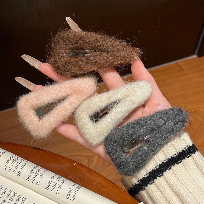 쑐뚀 대왕 빅사이즈 삼각 똑딱핀 4종세트