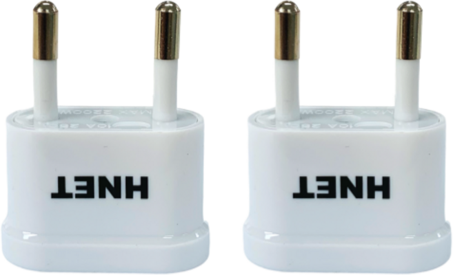 에이치앤이티 110V 변환 어댑터, 2개