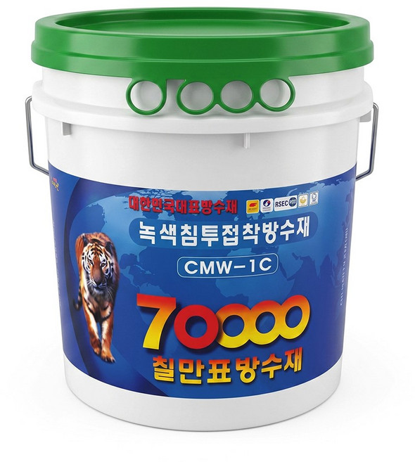 칠만표 방수제 CMW-1C 10kg 침투접착방수제 옥상 방수 상도 코팅, 10L, 단품, 1개