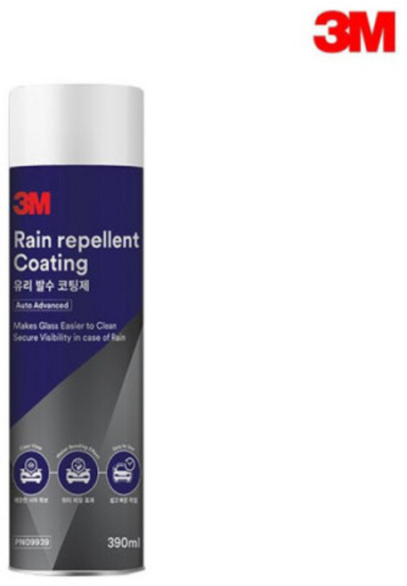 케미칼인벤 (오토바이 헬멧 배달 택배 운행 중장비)차량 유리 방수발수 코팅제, 380ml, 1개