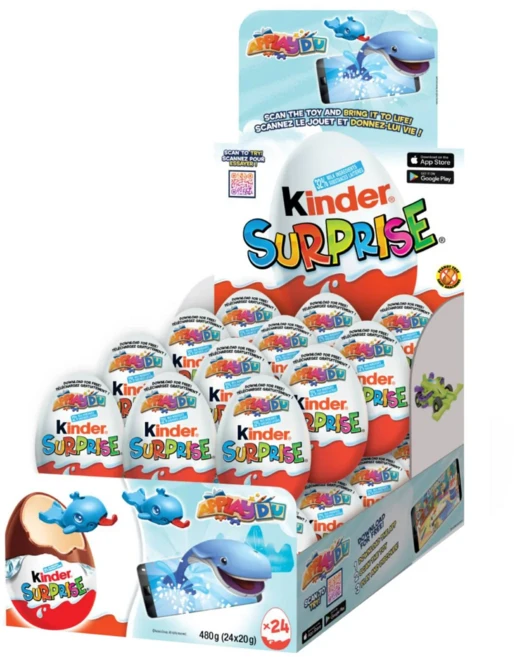 [성탄절 선물] 킨더조이 벨류팩 서프라이즈 에그 초콜릿, 480g, 1박스 - 쿠팡