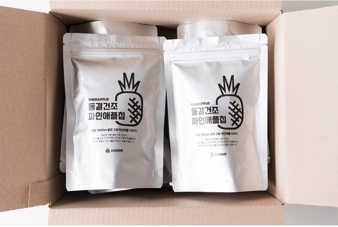 동결건조 파인애플칩 50g 아이간식 과일칩, 1개