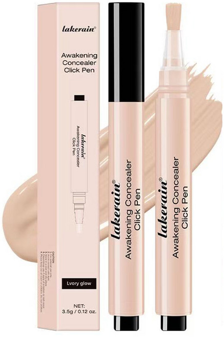 롱래스팅 팁 프레스 리퀴드 컨실러 펜 블레미쉬 커버3.5g, 01 아이보리 글로우, 1개