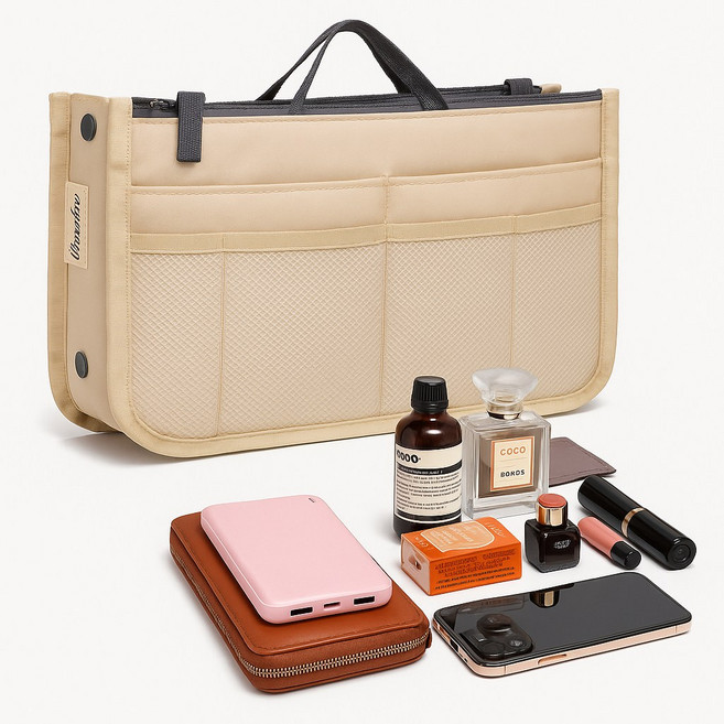 바시니아 이너백 백인백 가방속정리 명품이너백 고퀄리티 생활방수