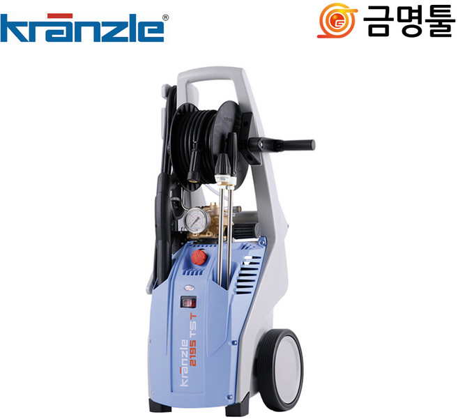 클란즐 K-2195TST 냉수고압세척기 2200W 180바 고압호스15m 세차 청소 카센터, 1개