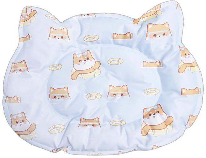 Pet Tribe 반려동물 아이스 쿨방석, 푸른 색, 1개