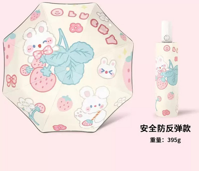 兒童雨傘 可愛造型自動摺疊傘