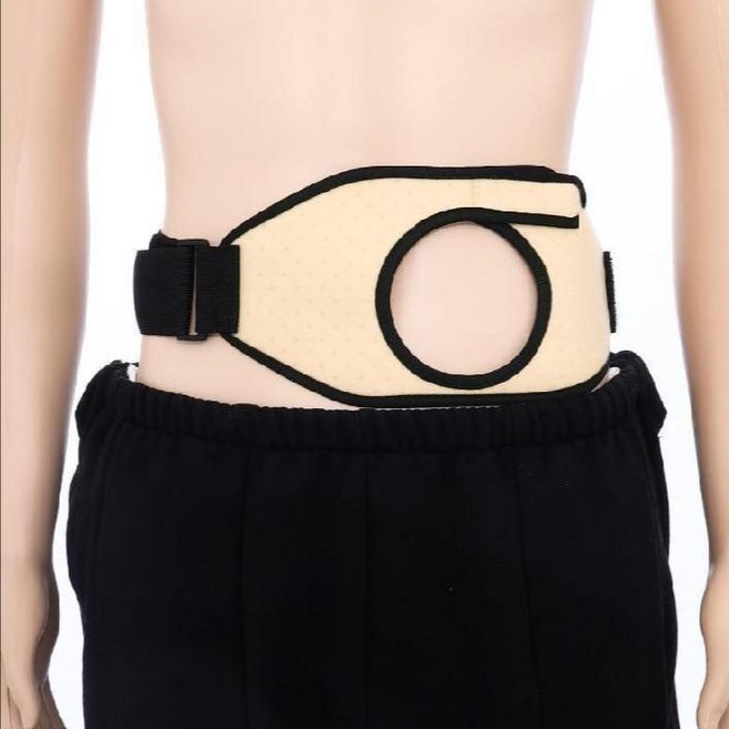 외출 장루 주머니 가리기 벨트 어르신 고정 파우치