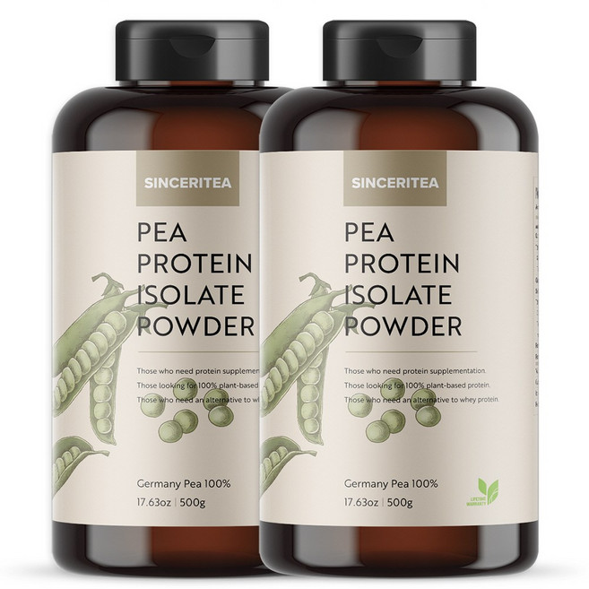 닥터비옴 독일산 100% 완두 단백질 500g x 2개