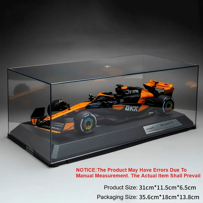 대형 1:18 스케일 F1 포뮬러 레이싱카 모델 장난감 금속 다이캐스트 클래식 스포츠카 휠 스티어링 소 수집, 02 RW5218