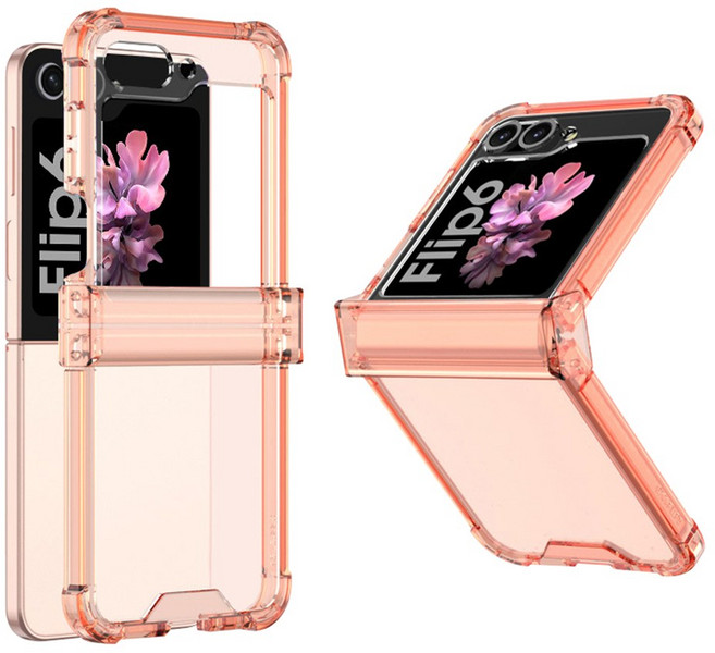 폰로드 투명 범퍼 힌지보호 지플립 케이스