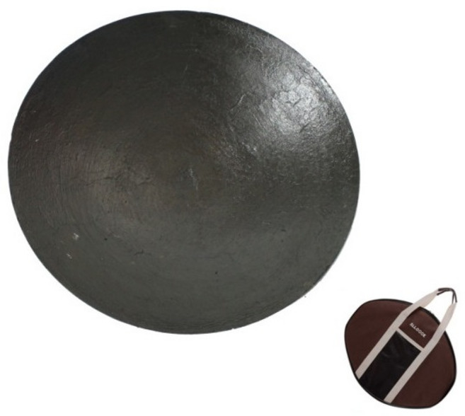 캠핑 조선 무쇠그리들 바베큐그릴 불판 30~41cm, 길들이기포함, 가방포함, 1개