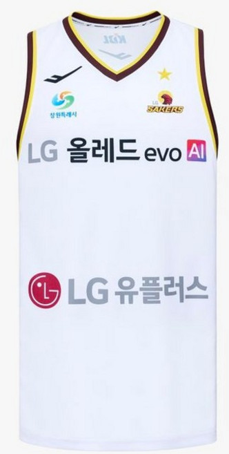 프로스펙스 25-26 LG 세이커스 어센틱 유니폼 상의 (원정) 503545