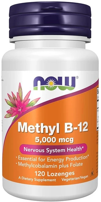 나우푸드 메틸 B12 5000mcg 120정, 1개 - 쿠팡