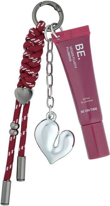 [비온타임] 비건 플러피 플럼퍼 키링 세트 (4colors), 1개, 10g, 03 밀크 그레이프