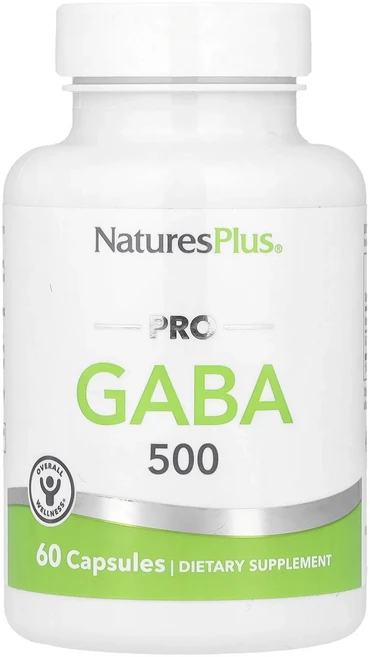 새해 첫좋은선물 NaturesPlus 프로 GABA 500 캡슐 60정(캡슐 1정당 500mg) 제대로 할인합니다, NaturesPlus프로GABA500캡슐60정캡슐1정당, 1개 - 쿠팡
